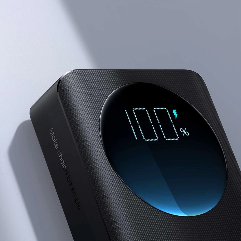 Joyroom JR-PBF03 30W 30000mAh powerbank + USB-A - USB-C cable 0.25m - black Joyroom JR-PBF03 30W 30000mAh powerbank + USB-A - USB-C cable 0.25m - black