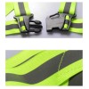 Adjustable reflective harness for a running bike - orange Adjustable reflective harness for a running bike - orange