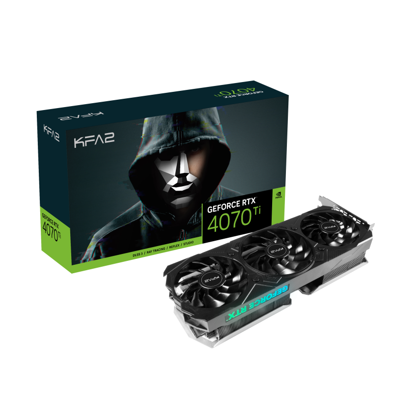 KFA2 GeForce RTX™ 4070 Ti EX GAMER 1-Click OC 12GB GDDR6X