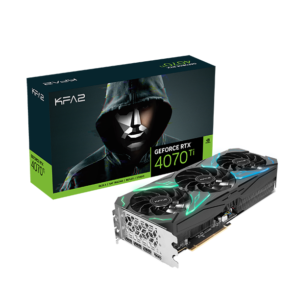 KFA2 GeForce RTX™ 4070 Ti SG 1-Click OC 12GB GDDR6X KFA2 GeForce RTX™ 4070 Ti SG 1-Click OC 12GB GDDR6X