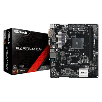 ASROCK B450M HDV