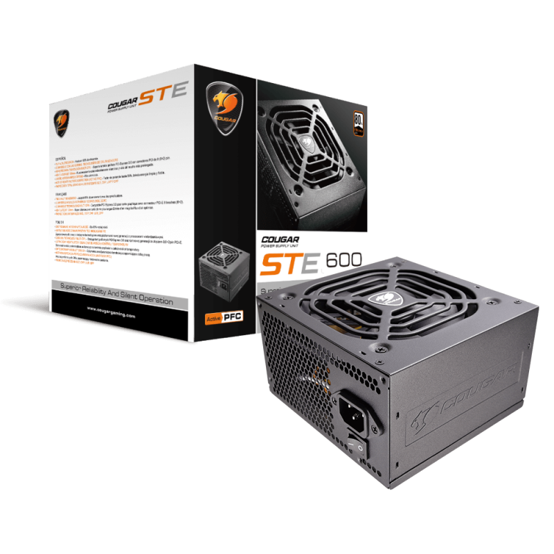 COUGAR STE600 80 plus COUGAR STE600 80 plus