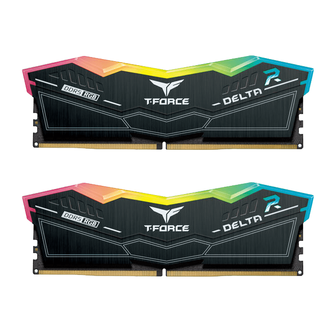 TEAM GROUP T-FORCE DELTA RGB(BK) UD-D5 16GBx2 6000 CL38-38-38-78 1.25V TEAM GROUP T-FORCE DELTA RGB(BK) UD-D5 16GBx2 6000 CL38-38-38-78 1.25V