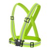 Adjustable reflective harness for a running bike - yellow Adjustable reflective harness for a running bike - yellow