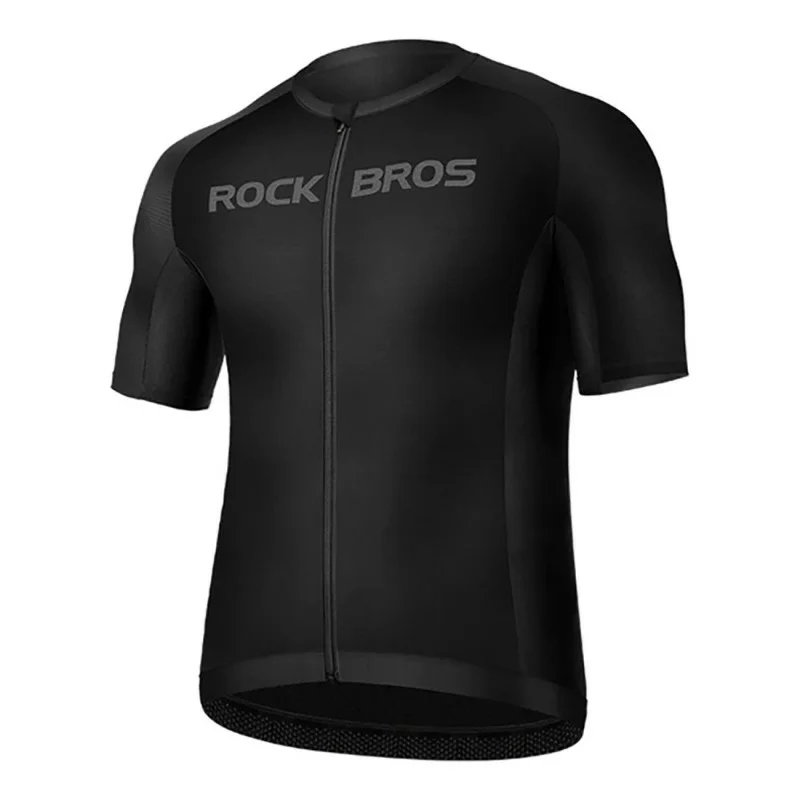 Rockbros 15120002005 short sleeve XXL cycling jersey black PC in Cyprus