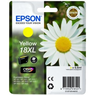 EPSON INK CARTRIDGE 18XL  YELLOW