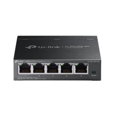 TP-Link TL-SG105S-M2 network switch Managed 2.5G Ethernet (100/1000/2500) Black TP-Link TL-SG105S-M2 network switch Managed 2.5G Ethernet (100/1000/2500) Black