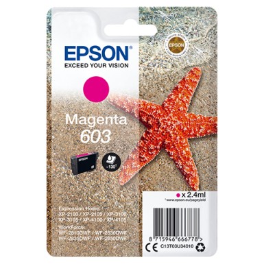 Epson C13T03U34010 ink cartridge 1 pc(s) Original Standard Yield Magenta Epson C13T03U34010 ink cartridge 1 pc(s) Original Standard Yield Magenta
