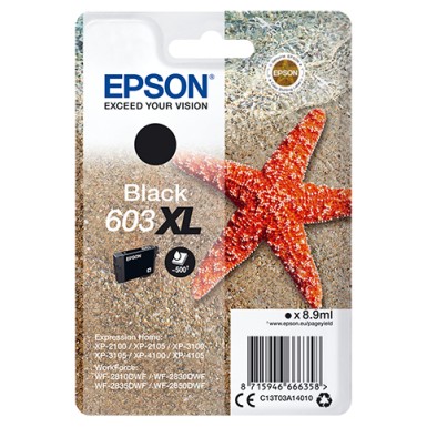 Epson C13T03A14010 ink cartridge 1 pc(s) Original High (XL) Yield Black