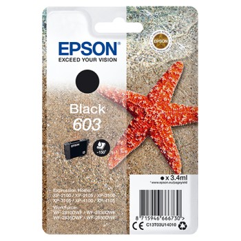 Epson Singlepack Black 603 Ink