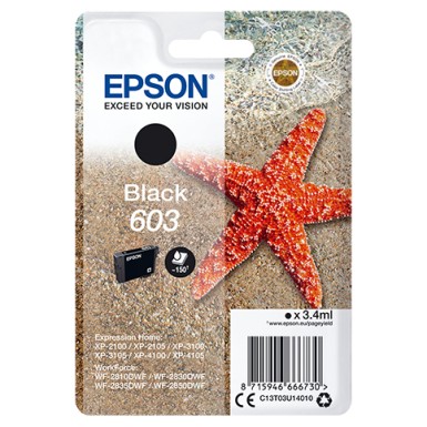 Epson C13T03U14010 ink cartridge 1 pc(s) Original Standard Yield Black