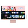 SAMSUNG MONITOR 32'', BUSINESS, G, VA, UHD 3840x2160, 4MS, 60HZ, 3000:1, SMART TV EXPERIENCE, FLICKER FREE, SPEAKERS, WEBCAM, HEIGHT ADJUST, TILT, USB-C, 1X MICRO HDMI, BLUETOOTH, BUILT IN WIFI, 2YW, SUNSET PINK SAMSUNG MONITOR 32'', BUSINESS, G, VA, UHD 3840x2160, 4MS, 60HZ, 3000:1, SMART TV EXPERIENCE, FLICKER FREE, SPEAKERS, WEBCAM, HEIGHT ADJUST, TILT, USB-C, 1X MICRO HDMI, BLUETOOTH, BUILT IN WIFI, 2YW, SUNSET PINK