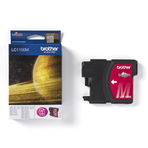 Brother LC1100M ink cartridge 1 pc(s) Original Magenta Brother LC1100M ink cartridge 1 pc(s) Original Magenta
