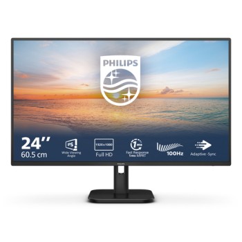 Philips 1000 series 24E1N1100A/00 computer monitor 60.5 cm (23.8\") 1920 x 1080 pixels Full HD LCD Black