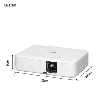 Epson CO-FH02 3000 ANSI lumens 3LCD 1080p (1920x1080) White