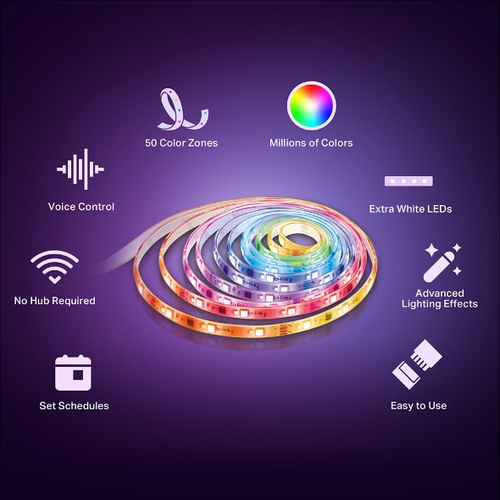 TP-Link Tapo Smart Light Strip, Multicolor TP-Link Tapo Smart Light Strip, Multicolor