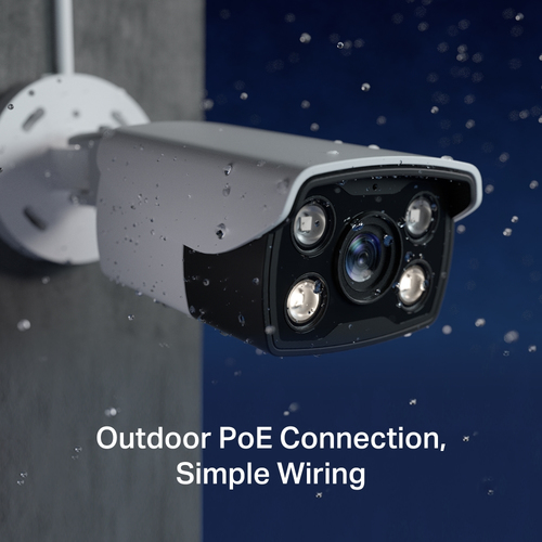 TP-Link VIGI 4MP Outdoor Full-Color Bullet Network Camera TP-Link VIGI 4MP Outdoor Full-Color Bullet Network Camera