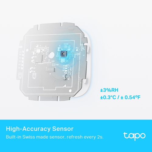 TP-Link Tapo Smart Temperature & Humidity Monitor TP-Link Tapo Smart Temperature & Humidity Monitor