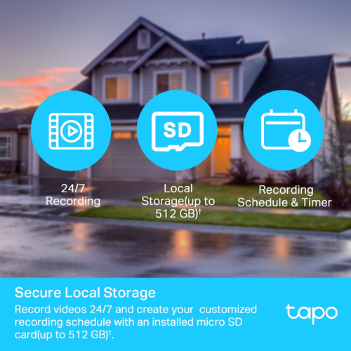 TP-Link Tapo Outdoor Pan/Tilt Security Wi-Fi Camera TP-Link Tapo Outdoor Pan/Tilt Security Wi-Fi Camera