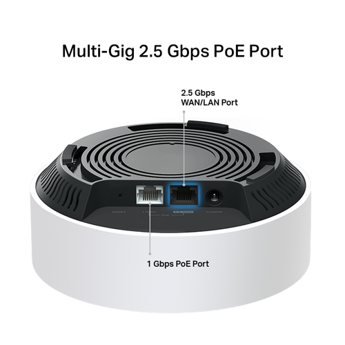 TP-Link AX3000 Whole Home Mesh Wi-Fi 6 Unit with PoE TP-Link AX3000 Whole Home Mesh Wi-Fi 6 Unit with PoE