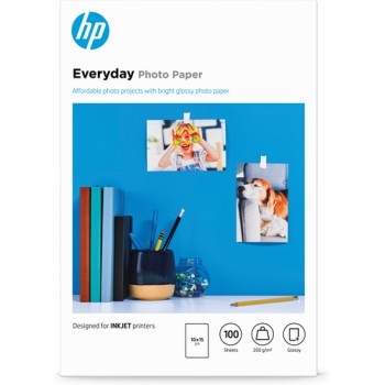 HP PAPER GLOSSY 200GR 10X15cm 100SH CR757A
