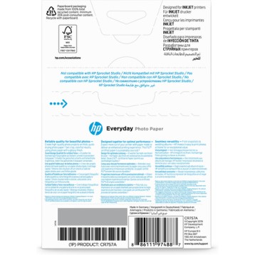 HP PAPER GLOSSY 200GR 10X15cm 100SH CR757A