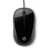HP MOUSE WIRED X1000 BLACK