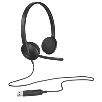 Logitech Headset H340 USB black retail