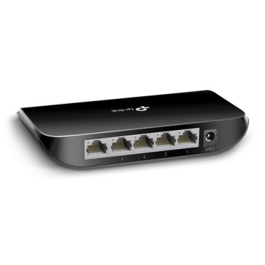 TP-Link TL-SG1005D network switch Unmanaged Gigabit Ethernet (10/100/1000) Black TP-Link TL-SG1005D network switch Unmanaged Gigabit Ethernet (10/100/1000) Black