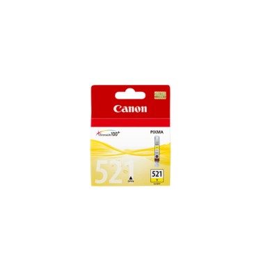 Canon CLI-521Y Yellow Ink Cartridge Canon CLI-521Y Yellow Ink Cartridge