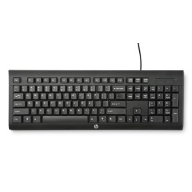 HP KEYBOARD WIRED K1500 BLACK
