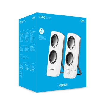 LOGITECH SPEAKER Z200 WHITE