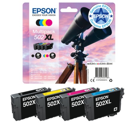 Epson Singlepack Black 502 Ink