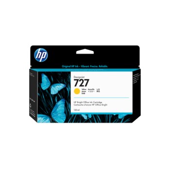 HP 727 130-ml Yellow DesignJet Ink Cartridge