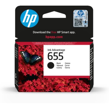 HP 655 Black Original Ink Advantage Cartridge