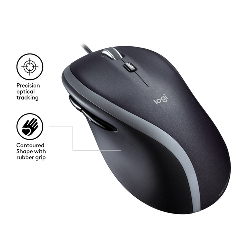 LOGITECH MOUSE WIRED USB BLACK M500 (910-003726) LOGITECH MOUSE WIRED USB BLACK M500 (910-003726)