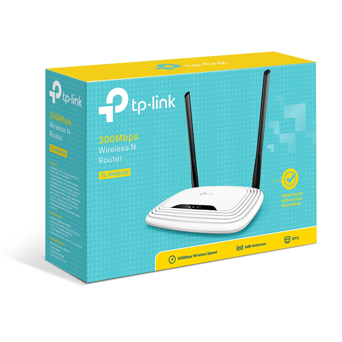TP-Link TL-WR841N wireless router Fast Ethernet Single-band (2.4 GHz) White TP-Link TL-WR841N wireless router Fast Ethernet Single-band (2.4 GHz) White