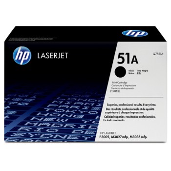 HP 51A Black Original LaserJet Toner Cartridge