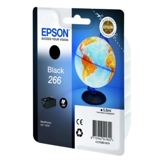 Epson Globe Singlepack Black 266 ink cartridge Epson Globe Singlepack Black 266 ink cartridge