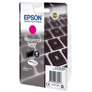 Epson 407L Keyboard DURABrite Ultra Single Magenta Ink