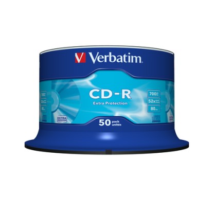 Verbatim CD-R Extra Protection 700 MB 52x 50 pc(s)