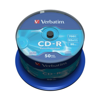 Verbatim CD-R Extra Protection 700 MB 52x 50 pc(s)