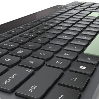 Lenovo 4Y41R69494 keyboard Home/Office Bluetooth US English Black, Green