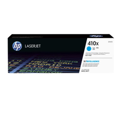 HP 410X High Yield Cyan Original LaserJet Toner Cartridge HP 410X High Yield Cyan Original LaserJet Toner Cartridge