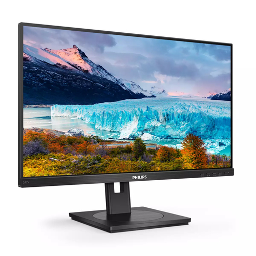 Monitor Philips 242S1AE 23.8'' FHD IPS 100Hz 4ms, HDMI, VGA,DisplayPort, Tilt, Height Adjustable, 3Y - 242S1AE Monitor Philips 242S1AE 23.8'' FHD IPS 100Hz 4ms, HDMI, VGA,DisplayPort, Tilt, Height Adjustable, 3Y - 242S1AE