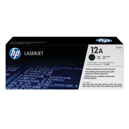 HP 12A Black Original LaserJet Toner Cartridge