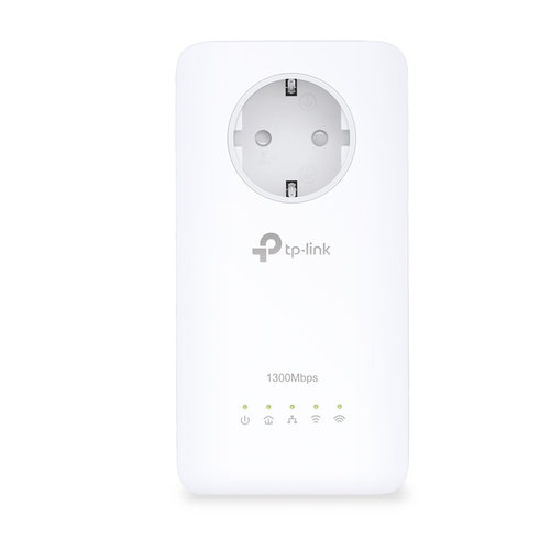 TP-Link TL-WPA8630P PowerLine network adapter 1300 Mbit/s Ethernet LAN Wi-Fi White 1 pc(s)