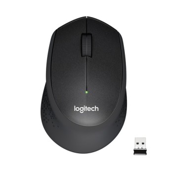 LOGITECH MOUSE WIRELESS SILENT M330 BLACK (910-004909)