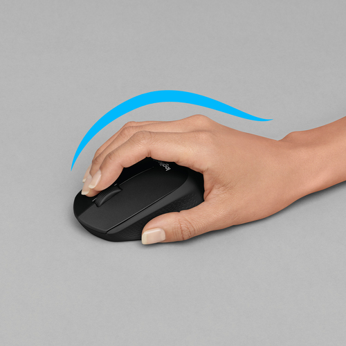 LOGITECH MOUSE WIRELESS SILENT M330 BLACK (910-004909)