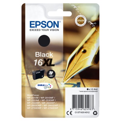 Epson Pen and crossword Singlepack Black 16XL DURABrite Ultra Ink Epson Pen and crossword Singlepack Black 16XL DURABrite Ultra Ink